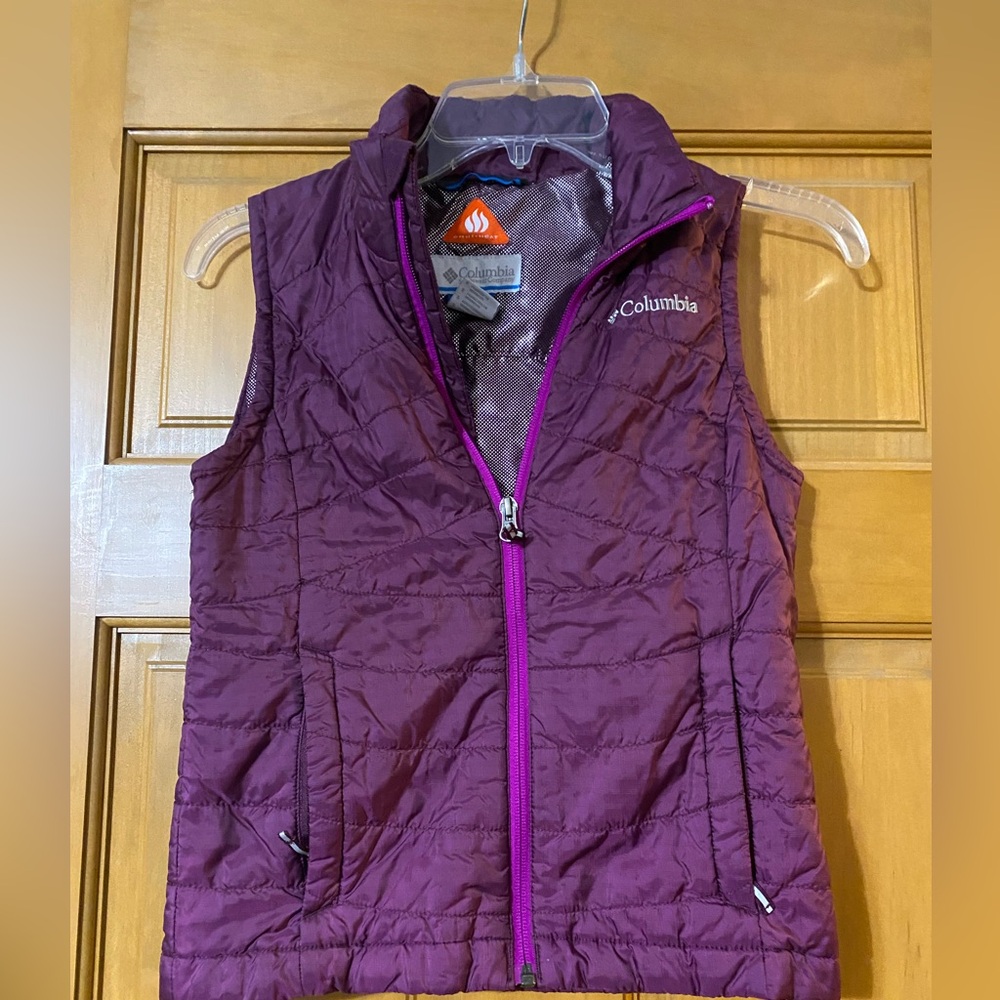 Columbia Purple Omni-Heat Jacket